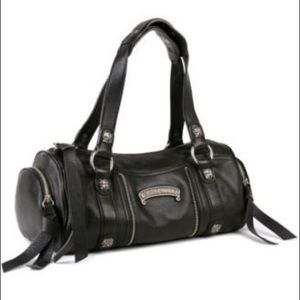 b makowsky prague barrel satchel